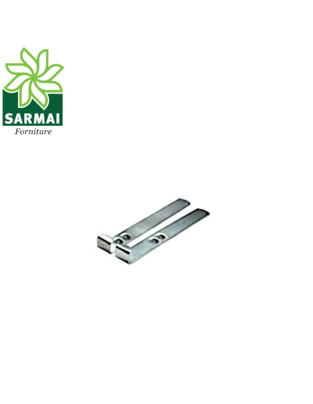 Kit coppia staffe speciale ortofrutta per tendireggia manuale utilizzo in verticale