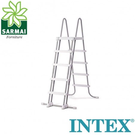 INTEX SCALETTA PISCINA FUORITERRA SCALA DI SICUREZZA 4+4 GRADINI 132 cm 28077