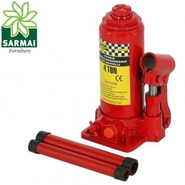 Cric Idraulico Per Auto A Bottiglia Sollevatore Martinetto 4 Tonnellate 4T