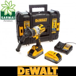Dewalt DCD999H2T Trapano avvitatore a batteria con percussione 5Ah POWERSTACK