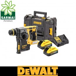 DEWALT DCH273H2T-QW tassellatore 18v brushless 2 batterie 5ah powerstack 26 mm