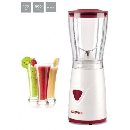Frullatore Mister Fruit Da Tavolo 0,5Lt 170W Rosso Bianco G3 Ferrari G20073