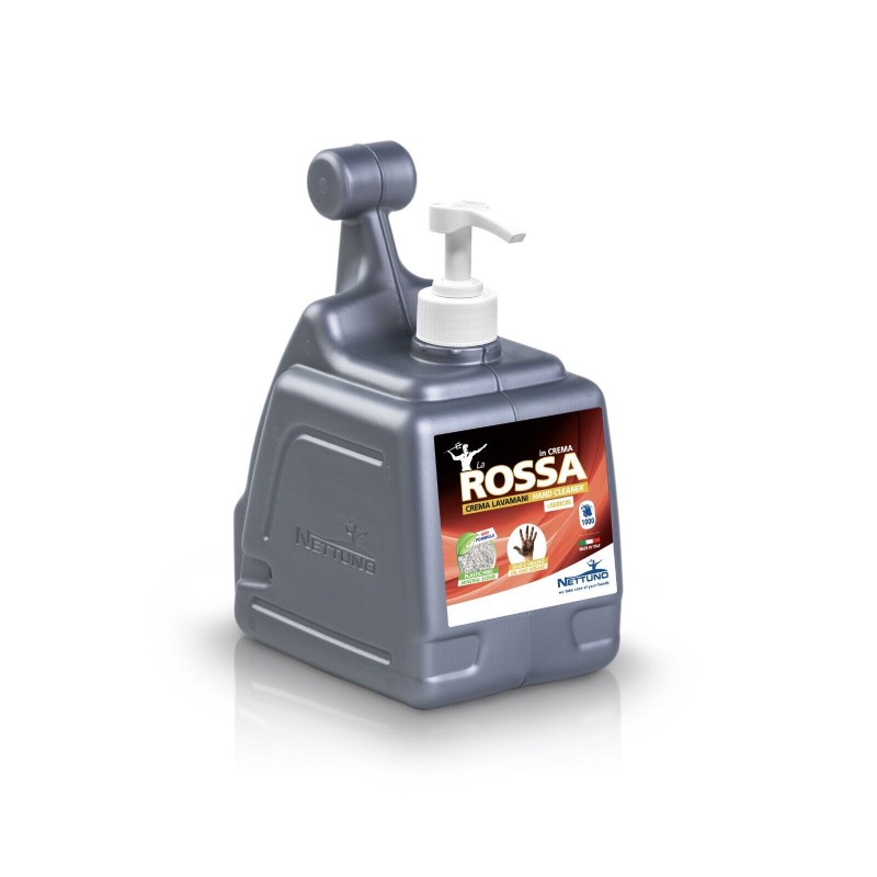 Lavamani Gel Idratante Sericina Crema Pasta ROSSA 3000ml Dispenser T-BOX NETTUNO