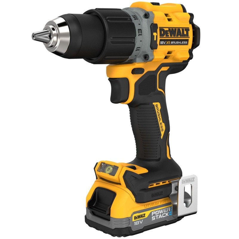 Avvitatore a percussione 18V 2 batterie POWERSTACK 5 Ah DEWALT DCD805H2T