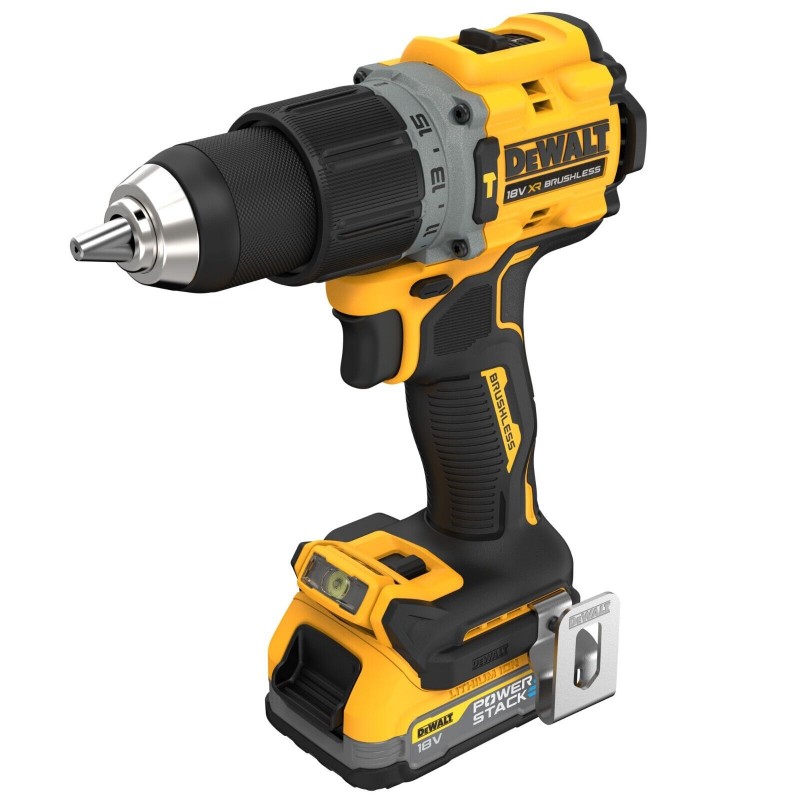 Avvitatore a percussione 18V 2 batterie POWERSTACK 5 Ah DEWALT DCD805H2T