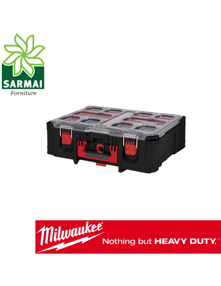 Milwaukee 4932478625 packout valigetta Organiser XL con divisori rimuovibili