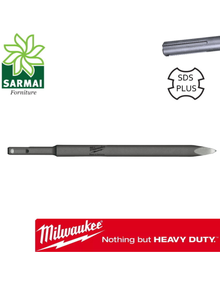 MILWAUKEE 4932339625 SCALPELLO A PUNTA SDS-PLUS AUTOAFFILANTE PROFESSIONALE