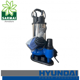 POMPA SOMMERSA ACQUE SPORCHE NERE TRITURATRICE SOMMERGIBILE INOX HYUNDAI 35620