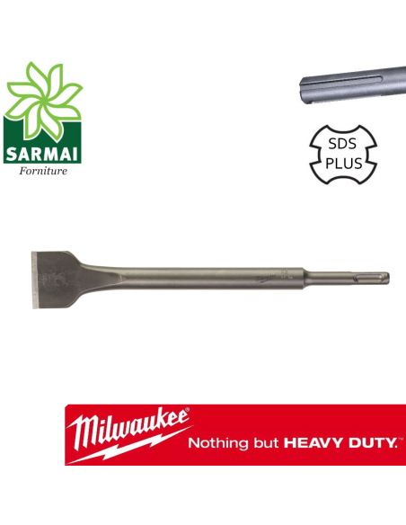MILWAUKEE 4932353424 SCALPELLO A SPATOLA SDS-PLUS AUTOAFFILANTE PROFESSIONALE