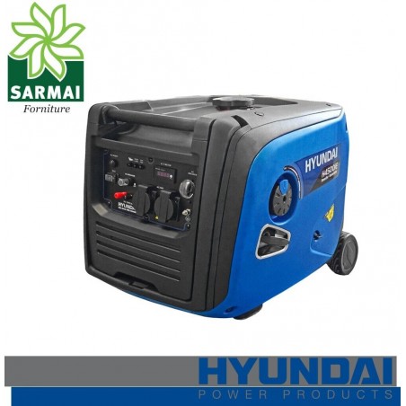 Generatore di corrente inverter silenziato Hyundai 4 KW avviamento elettrico