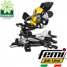 TRONCATRICE LEGNO RADIALE TR1021 1500W lama Ø 210 mm ELETTRICA FEMI