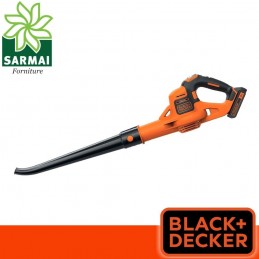 Soffiatore a batteria pulizia giardino leggero  Black+Decker GWC1820PC 18V - 2Ah