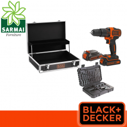 TRAPANO AVVITATORE  LITIO B+D 18V BDCHD18B2FC - QW CON ACCESSORI