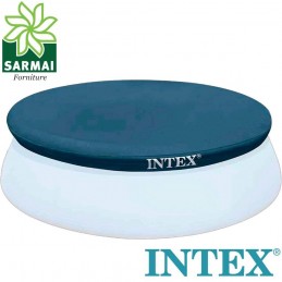 INTEX 28022 COPRIPISCINA COPRI PISCINA TELO COPERTURA ROTONDA PER AUTOPORTANTE CM 366