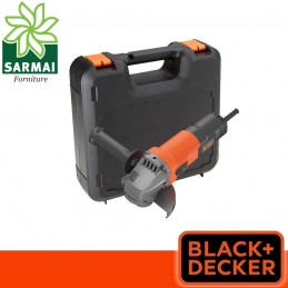 SMERIGLIATRICE ANGOLARE 115 mm FLEX BLACK + DECKER BEG110K  750W ANTI RIAVVIO