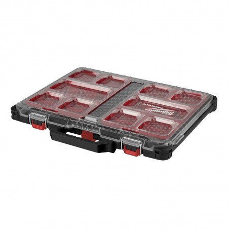 Milwaukee 4932471064 packout valigetta Organiser slim con contenitori rimovibili