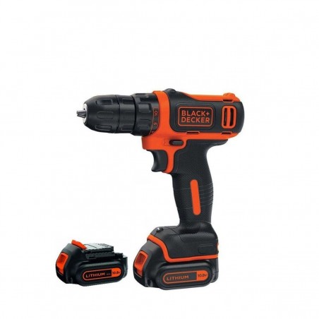 Trapano Avvitatore 11 posizione frizione 10.8 V BLACK & DECKER BDCDD12B-QW