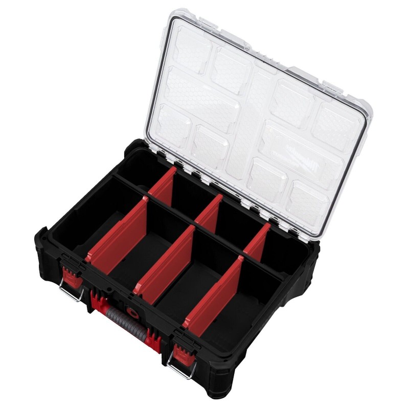 Milwaukee 4932478625 packout valigetta Organiser XL con divisori rimuovibili