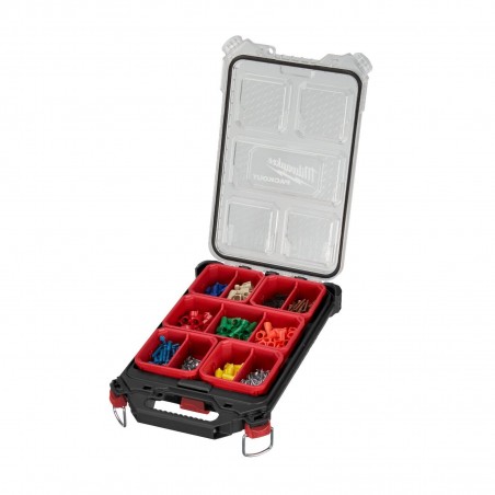 Milwaukee 4932471065 packout valigetta Organiser slim compatto con contenitori