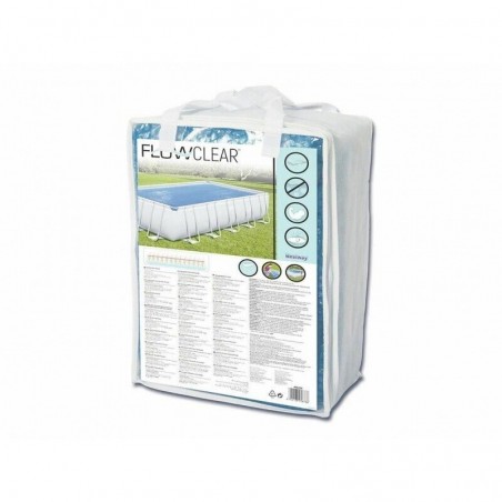 TELO COPERTURA SOLARE TERMICO PISCINA RETTANGOLARE 732x366 cm BESTWAY 58228