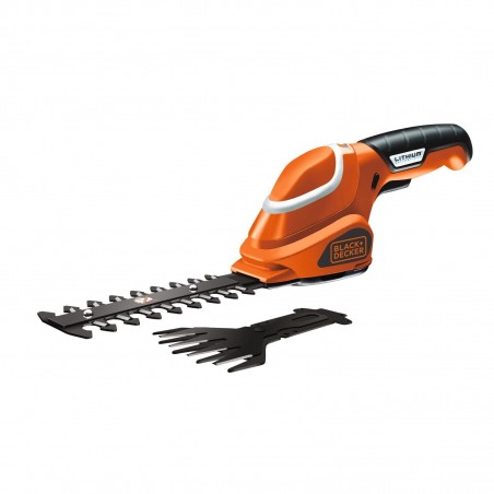 BLACK+DECKER GSL700KIT-QW Kit Cesoia e Sfoltarami a Batteria Litio 7V + Omaggi