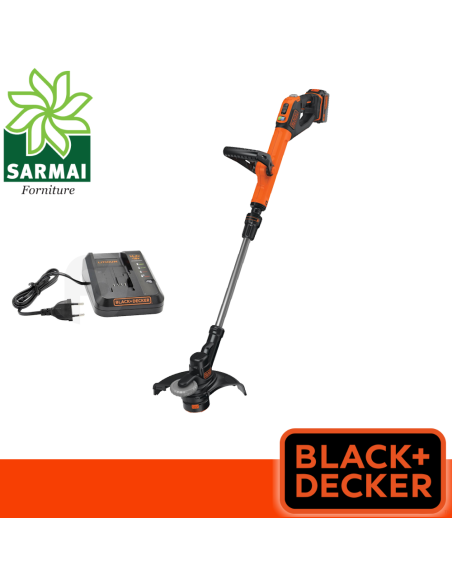 Tagliabordi Black & Decker STC1840EPC-QW decespugliatore a batteria taglio 30 cm