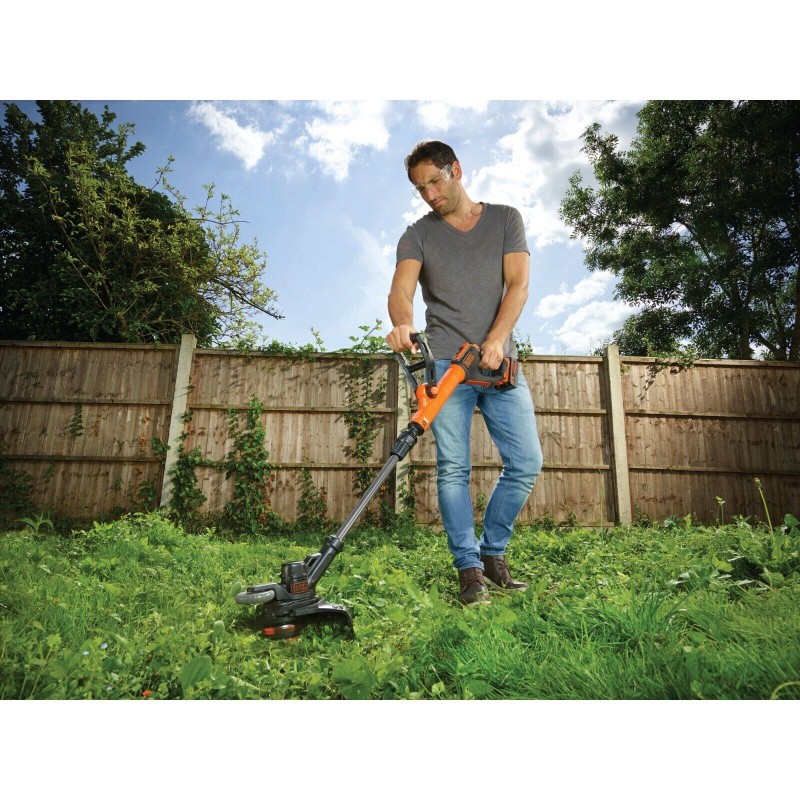 Tagliabordi Black & Decker STC1840EPC-QW decespugliatore a batteria taglio 30 cm