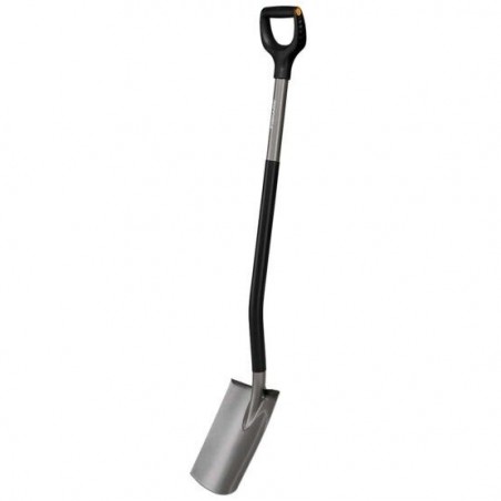 Fiskars 1066710 Vanga quadra Ergonomic badile multiuso ultra leggero in acciaio