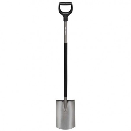Fiskars 1066710 Vanga quadra Ergonomic badile multiuso ultra leggero in acciaio