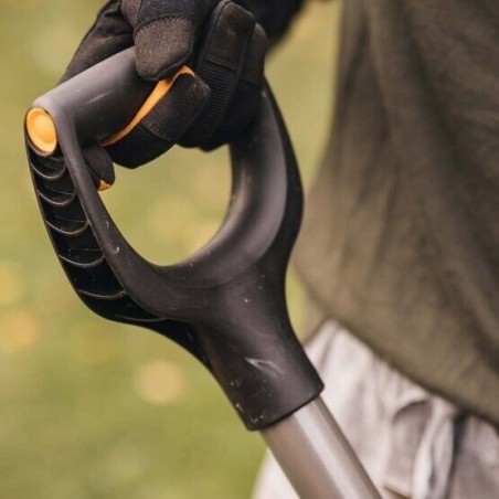 Fiskars 1066710 Vanga quadra Ergonomic badile multiuso ultra leggero in acciaio