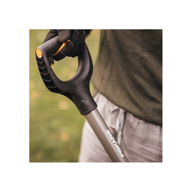 Fiskars 1066708 Vanga a punta Ergonomic badile multiuso ultra leggero in acciaio