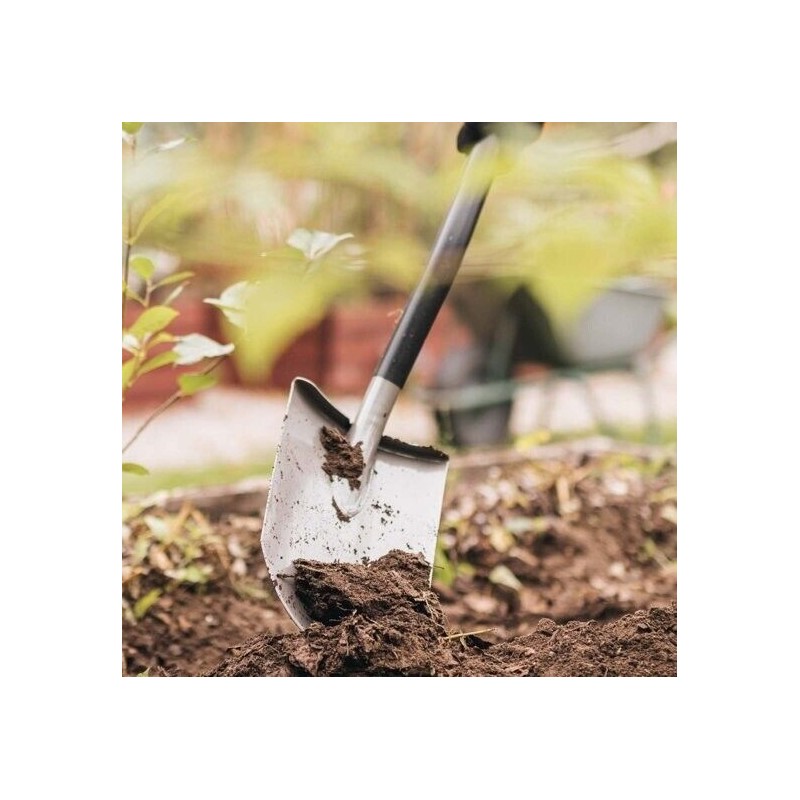 Fiskars 1066708 Vanga a punta Ergonomic badile multiuso ultra leggero in acciaio
