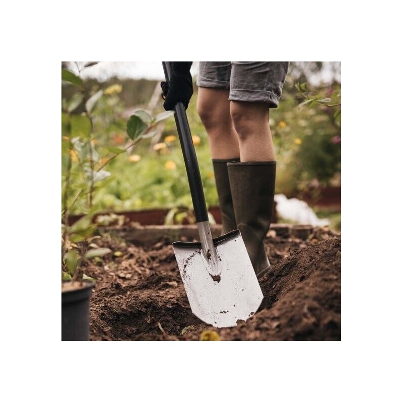 Fiskars 1066708 Vanga a punta Ergonomic badile multiuso ultra leggero in acciaio