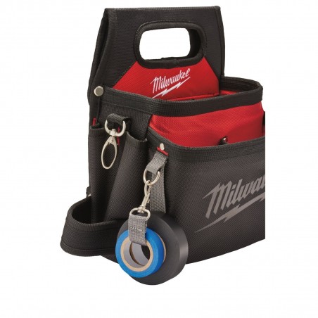 BORSA PORTAUTENSILI APERTA PORTA ATTREZZI TRACOLLA ELETTRICISTA MILWAUKEE