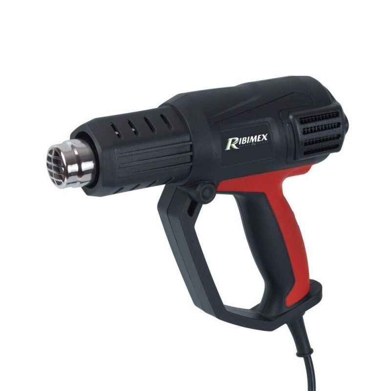 PISTOLA TERMICA KIT 2000W 230V 600° RIBITECH CON ACCESSORI BECCHI E VALIGETTA