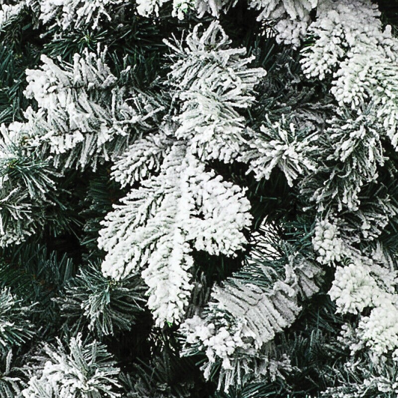 Albero di Natale ARTIFICIALE JACK innevato extra folto rami ombrello