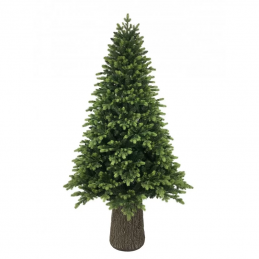 BUD Albero Di Natale WILSON CON TRONCO da 180 210 240 cm effetto realistico