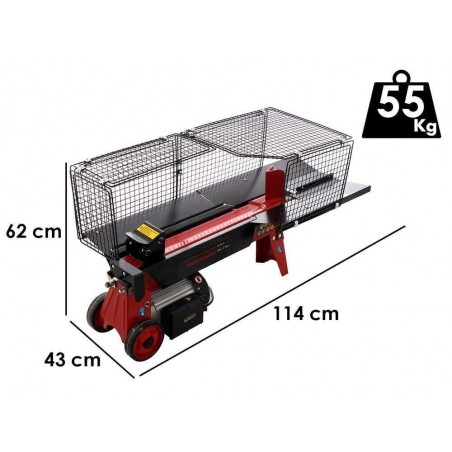 BLUE BIRD SPACCALEGNA ELETTRICO ORIZZONTALE LSHE7000 MONOFASE 230V 2300W 7 TON