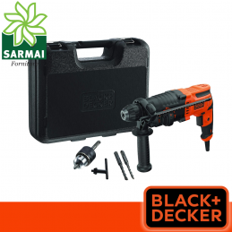 BLACK+DECKER BEHS01K-QS Martello tassellatore scalpellatore SDS-PLUS 650W 1,4J 230V
