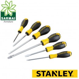 Stanley STHT0-60209 Giraviti Cacciaviti Essential manico TPR lama cromo vanadio