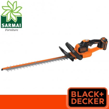 BLACK+DECKER Tagliasiepi GTC18502PC Batteria 18V lunghezza lama 50 cm