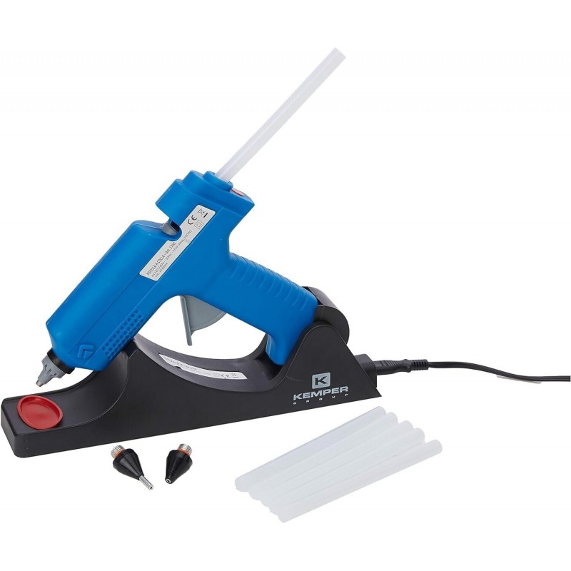 KEMPER PISTOLA ELETTRICA 25W A BATTERIA PER COLLA A CALDO BRICOLAGE WIRELESS