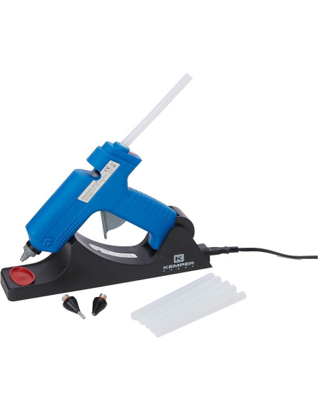 KEMPER PISTOLA ELETTRICA 25W A BATTERIA PER COLLA A CALDO BRICOLAGE WIRELESS