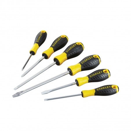 Stanley STHT0-60209 Giraviti Cacciaviti Essential manico TPR lama cromo vanadio
