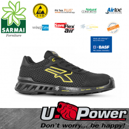 U Power Scarpe antinfortunistiche RED LEVE MATT ESD S3 CI SRC DALLA 39 ALLA 45
