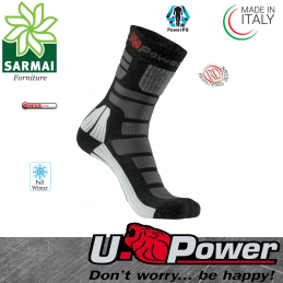 U-Power Calze corte caviglia da lavoro con proprietà termiche taglie S-M-L 3 PCS