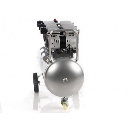 HYUNDAI  65704P COMPRESSORE ARIA ELETTRICO PORTATILE SILENZIATO 8 BAR 100 LT