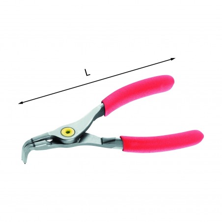 USAG 128 PN Pinze a becchi piegati a 90° per anelli elastici esterni seeger