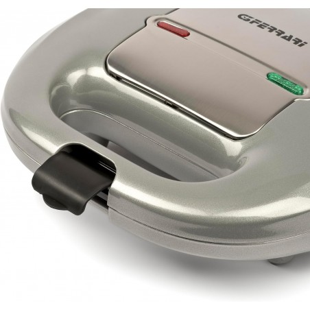 G3 Ferrari G10115 Tostiera a pressione 750W toast piastre antiaderenti 22x13 cm