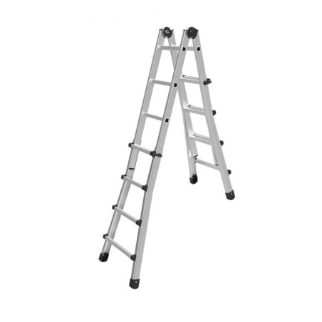 Marchetti BLACK 44 scala telescopica in alluminio allungabile fino a 4 mt